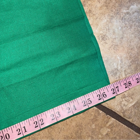 Zara | Green Linen Blend Pants Size: Small - Picture 5 of 6